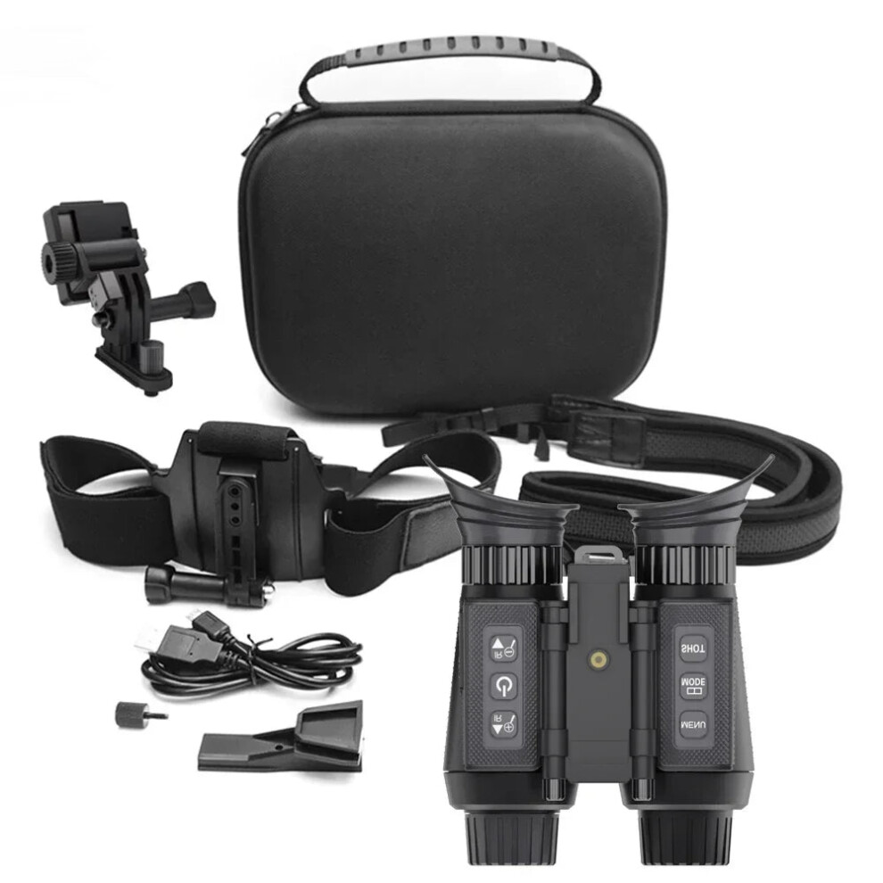 Nv8300 Pro Night Vision Binoculars - 8X Digital Zoom, 3D 4K Uhd, 36Mp Infrared Professional Telescope For Hunting Light 744759072443