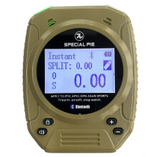 Competition Electronics M1A2 F Shot Timer in Black Sand Orange for IPSC & IDPA Shooting Range