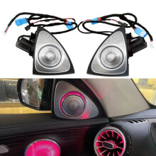 3D Tweeter MB Rotary Treble Luminous Speaker with Ambient Light for Mercedes-Benz A, GLB, C, GLC, E, S (W177, X247, W205, X253, W213, W222)