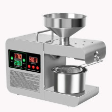 Roadfisher Advanced Stainless Steel Oil Press with Intelligent Temperature Control for Cold Pressing Flaxseed, Peanut, Coconut, and Sesame Seeds
