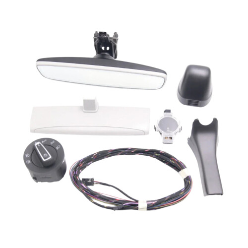 VW Golf 7 MK7 Auto Headlight Switch with Rain Light Wiper Sensor & Dimming Rear View Mirror