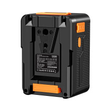 ZGCine X50/X99/X160 Mini V-Mount Battery with PD USB-C, D-Tap, BP Input/Output, Display, and Aluminum Housing