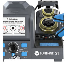 Sunshine S1 Precision Tweezers & Multi-Purpose Soldering Station with Smart Color Screen and Four-Stage Storage Repair Tools