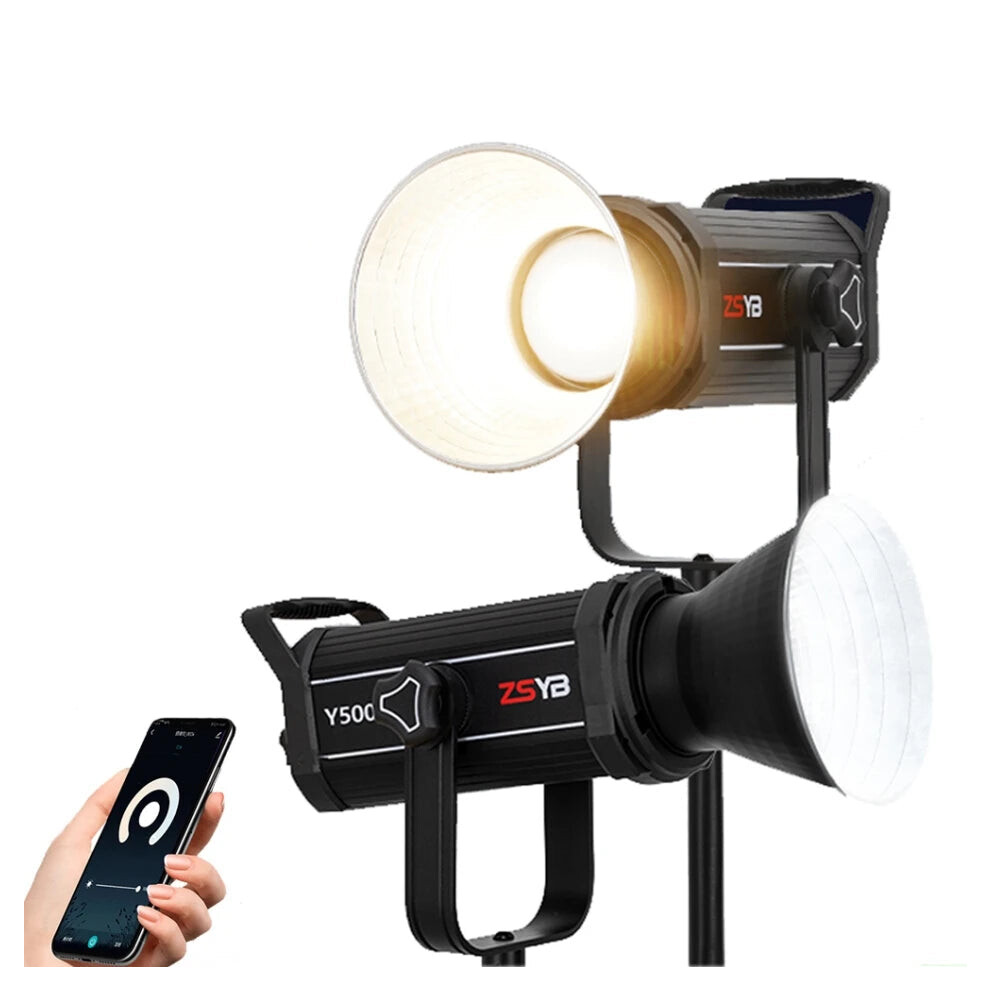 Zsyb Y500 Series 500W Led Video With App Control - I For Studio Photography, Youtube, And Tiktok Light 7445019434492