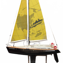 Beili Discovery II 620mm RC Sailboat - Ready-to-Run or Plug-and-Play with Brushed Motor