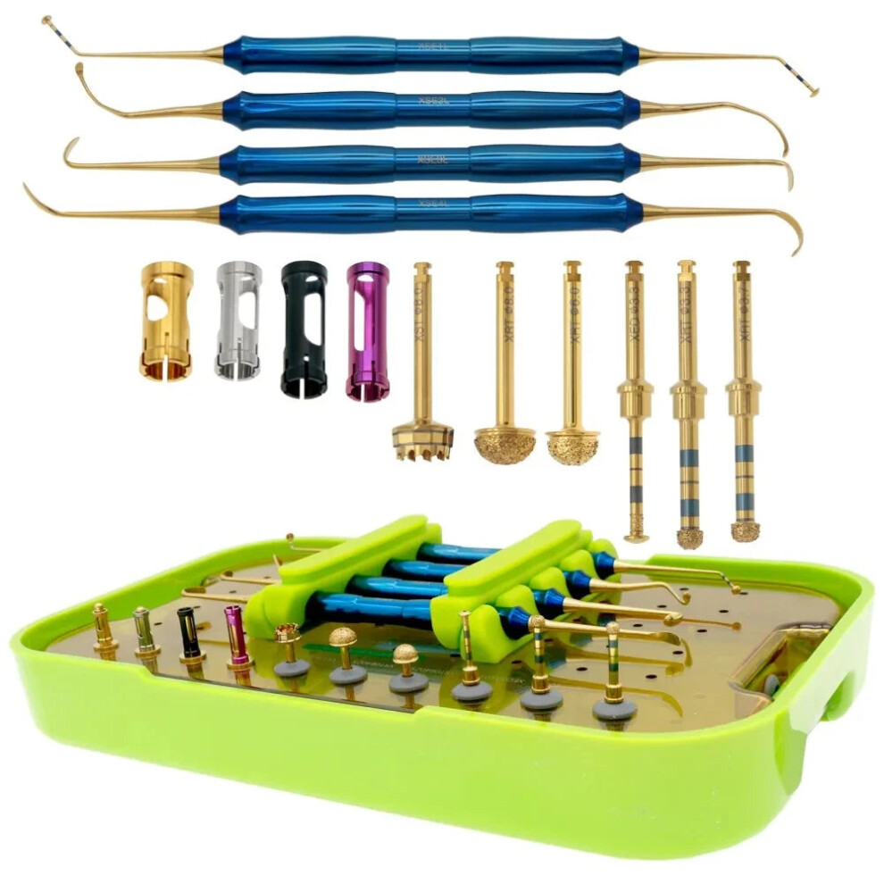 Dentium Advanced Sinus Lifting Kit: Precision Dental Drill Stoppers & Elevation Tools