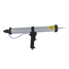 Heavy-Duty 600ml Sausage Pack Air Caulking Gun with 20:3oz Sealant Capacity