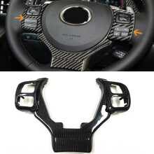 Lexus IS250/IS350 2015-2021 Carbon Fiber Steering Wheel Cover & Shifter Handlebar Trim for RC/NX Models