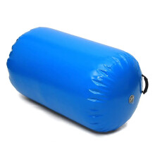 Versatile 3-Color Inflatable Gymnastics Air Mat - 100x85cm Tumbling & Exercise Column