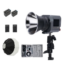 Aputure Amaran 60x S LED Video Light - 65W Bi-Color (2700-6500K), 9 Lighting Effects, Bluetooth App Control for Film Recording