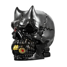 Vibrant Skull Head Kerosene Lighter - 260g Art Collection