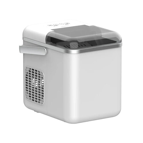 High-Speed Portable Ice Maker with Digital Control - Fast 6-Minute Ice Production