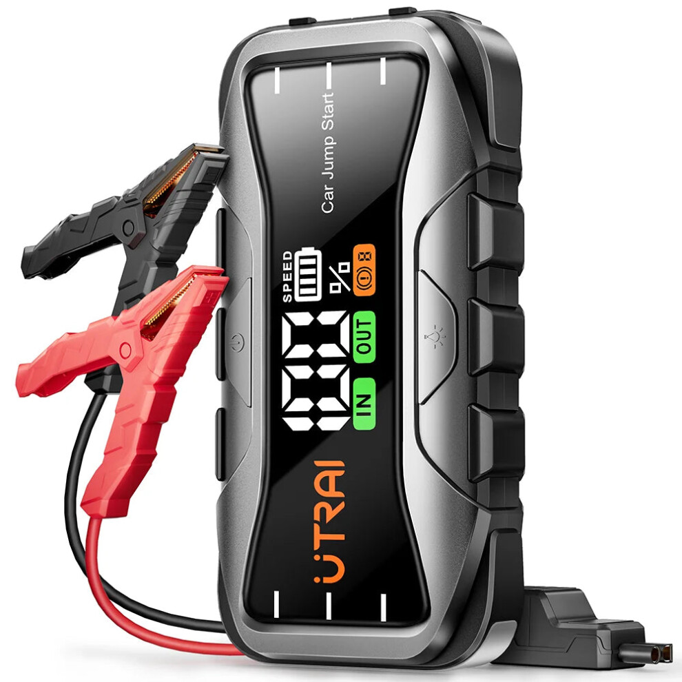 Utrai 27000Mah Car Jump Starter & Power Bank - 6000A Auto Emergency Booster For Petrol & Diesel Engines 313047144133