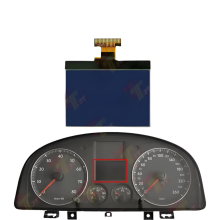 Premium LCD Dashboard Display for VW Golf V, Touran, Passat, Jetta, Caddy, Eos & Skoda Vehicles