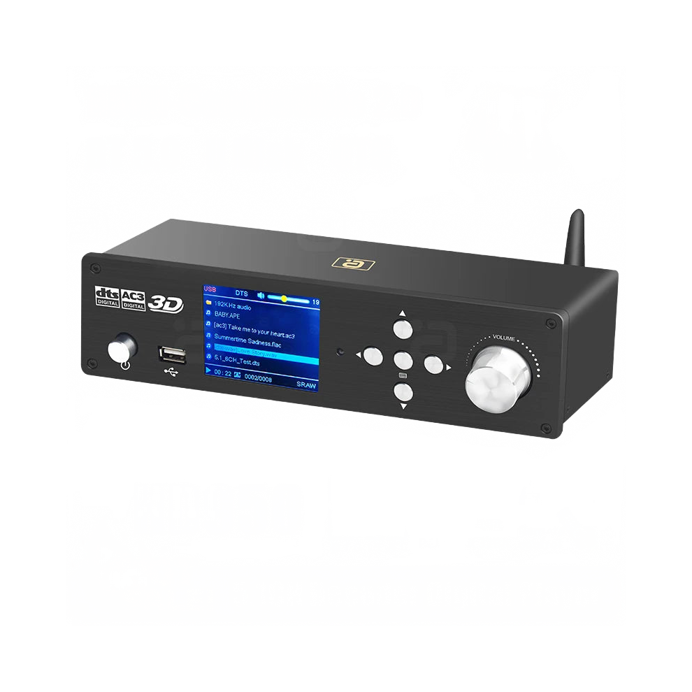 Hd950 Bluetooth Audio Decoder: 5.1 Channel Digital Player With Dts-Hd, Atmos, 4K, Dsd, Pcm 768Khz/32Bit Dac, Arc, Pc Usb Otg, Hdmi Compatible Convert 313042342367