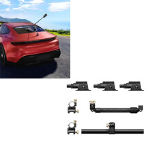 Versatile Dual Triple Suction Cup Car Mount for Insta360 Action Cameras - Compatible with X4, X3, ONE X2, RS, R, GO 3 Models
