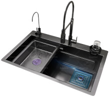 Stainless Steel Large Single Slot Undercounter Kitchen Sink for Apartments