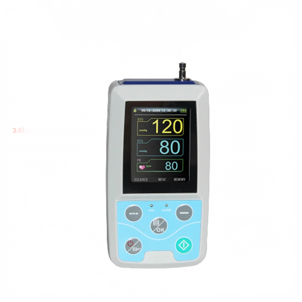 Contec ABPM50 Arm Ambulatory Blood Pressure Monitor with 24-Hour NIBP Holter, 3 Cuffs for Adult & Child, Includes Free PC Software