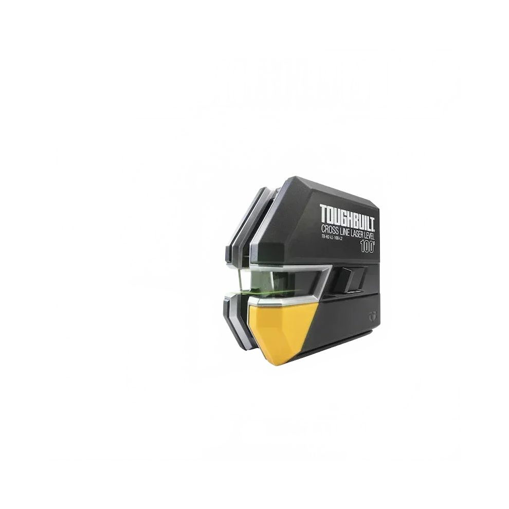 Toughbuilt Tb-H2-Ll 100Ft Green Beam Self-Leveling Cross Line Laser Level - Precision Power Tool Accessory 744760006666