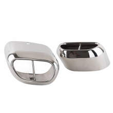Premium Silver Stainless Steel Exhaust Pipe for Classic Jaguar XJL/XJ Models