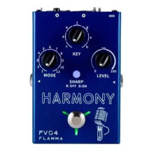 12-Pitch Vocal Harmony Effects Processor with 11 Harmony Modes, 48V Phantom Power, and Guitar Input Support for Vocalists