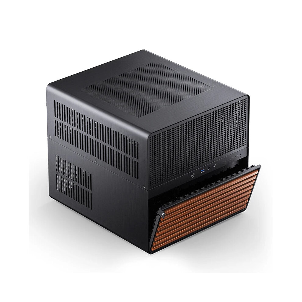 Jonsbo N5 Nas Computer Chassis - Versatile Itx/M-Atx/Atx/E-Atx Pc Case With 12.4 Hard Disk Bays, Atx Power Supply Compatibility, And Aluminum Desktop 313028035009