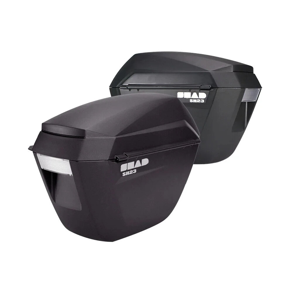 Durable Sh23 Motorcycle Side Storage Box - Fits Most Models 726084489066