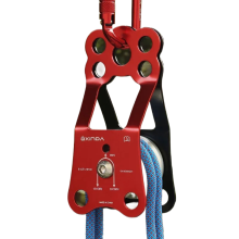 Advanced 2024 Knot-Passing Pulley 8 19mm for Rescue, Traversing, Lifting, Climbing & Zip Line Adventures