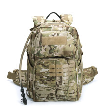 Multicam Military Adventure 48-Hour Molle Tactical Assault Pack - Lightweight 2-Day Camping Rucksack for Men