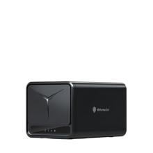 Yottamaster Dual Bay RAID NAS - 44TB Capacity, Remote Access, Intelligent Classification, Auto Backup & Data Sharing