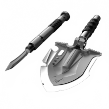Ultimate Survival Camping Shovel: Multifunctional Tactical Gear for Outdoor Adventures, Off-Roading, and Emergency Preparedness