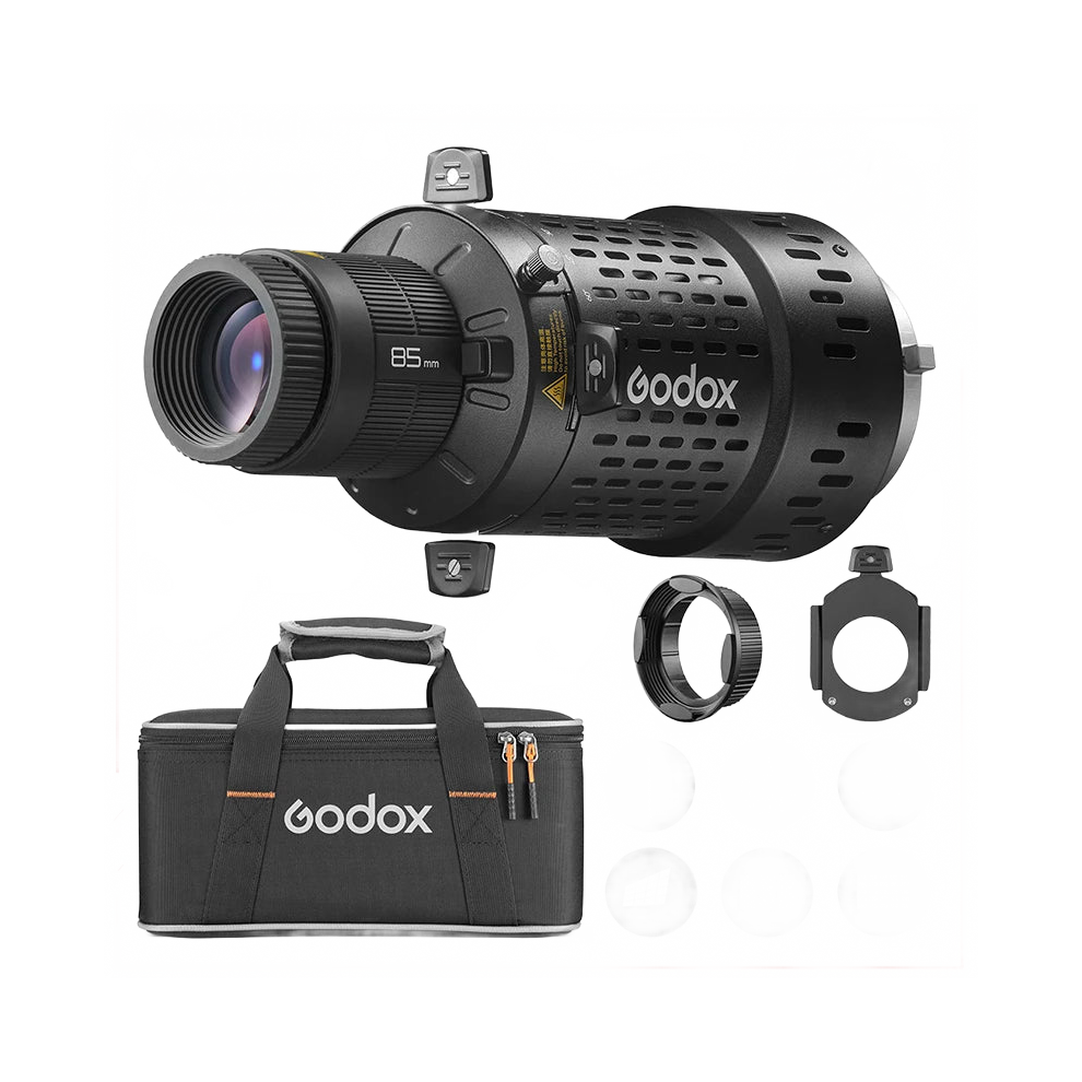 Godox Bfp Flash Projection Attachment With 360Ã Rotatable Bowens Mount For Precise Spot And Shape Crafting In Studio Flash - Compatible With Qt600iii 7445043874844