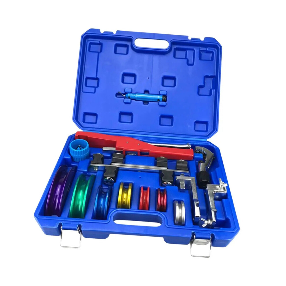 Precision 90-Degree Tubing Bender Hand Tool With Carry Case For 1/4 To 7/8 Plumbing & Hvac Applications 313053951985