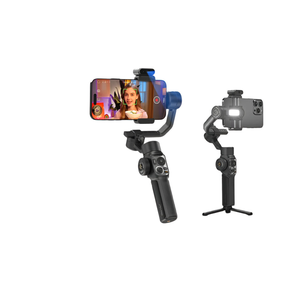 Zhiyun Smooth 5S Ai Tracking 3-Axis Smartphone Gimbal Stabilizer For Iphone 15 Pro Max & Xiaomi - Perfect For Vlog Filming 313108677679