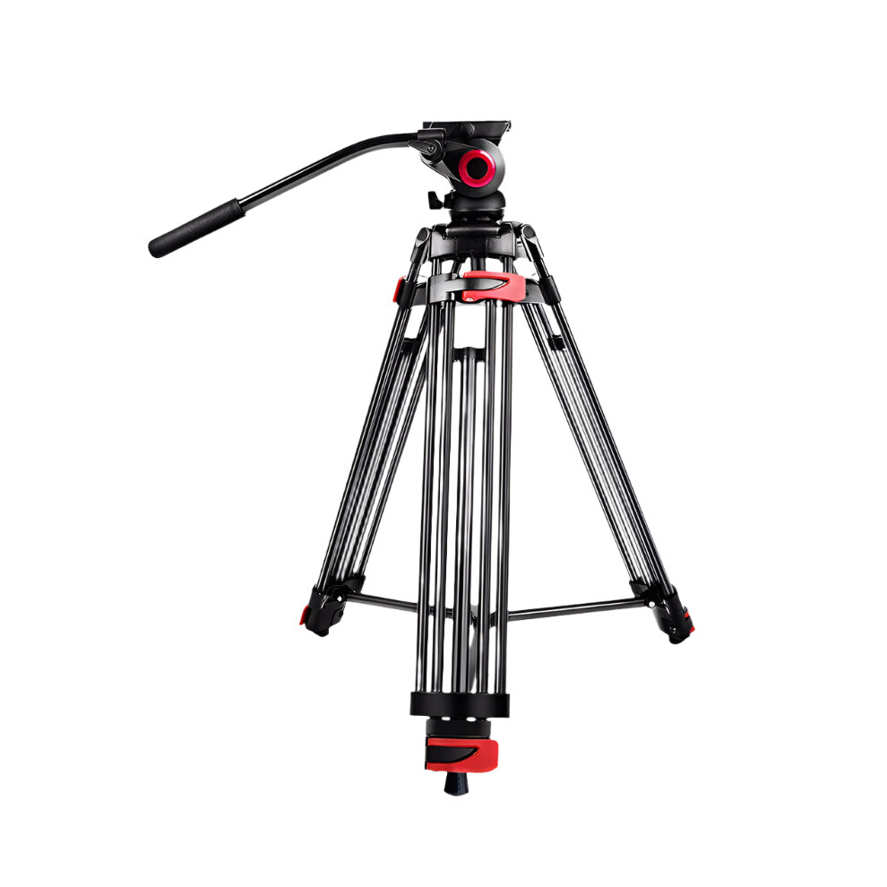 Miliboo Mtt602a Professional Aluminum Fluid Head Camera Tripod - 76 Max Height, Portable Stand For Camcorder & Dslr Video 313053474422