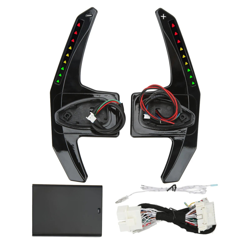 Illuminated Led Paddle Shifter Extension With Speed Reminder For Enhanced Driving Experience White 744759079916