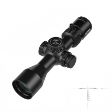Spina Optics HD 3-12x44 FFP Compact Tactical Rifle Scope with Lockable Turrets & Quick-Reset Side Parallax for Precision Hunting