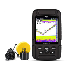 Portable Fish Finder with Dual Sonar Frequencies (200kHz/83kHz) - 2.8 LCD Display, 328ft Detection Range, Model FF718LICD