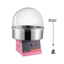 1000W Commercial Electric Cotton Candy Machine with Stainless Steel Bowl & Sugar Scoop