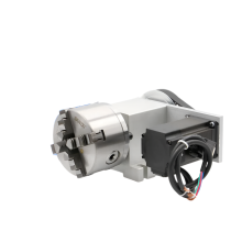 Precision CNC 4th Axis Kit with 100mm 3-Jaw Chuck & NEMA23 Closed Loop Stepper Motor