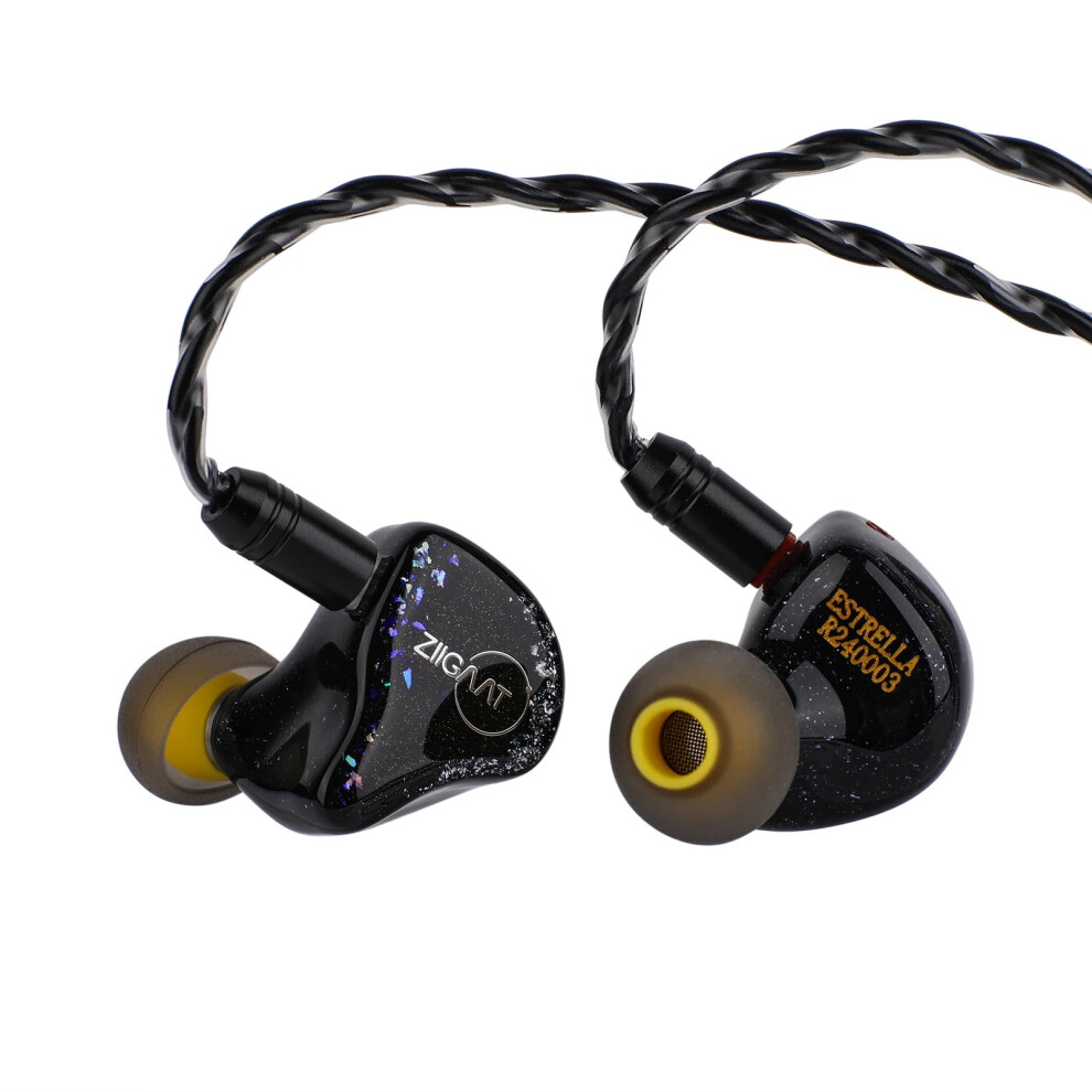 Ziigaat X Jays Audio Estrella: 2Dd 4Ba Hybrid Hifi Iem Wired Earbuds For Audiophiles & Musicians 313037146123