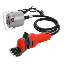 High-Power 750W Flexible Shaft Electric Sheep & Goat Shearing Clipper - 220V/240V Wool Cutter