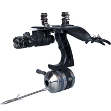 Precision Green Laser Slingshot Fishing Reel Set with Fish Darts