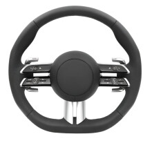 Mercedes-Benz AMG Heated Vibration Steering Wheel - Compatible with A, C, E, G, V Class (W204, W205, W206, W213, W217, W221, W222)