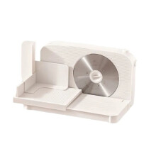 Compact Electric Meat and Bread Slicer - Versatile Kitchen Gadget for Home Cooking and Baking