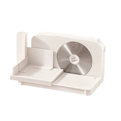 Compact Electric Meat and Bread Slicer - Versatile Kitchen Gadget for Home Cooking and Baking