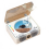 HiFi Bluetooth 5.0 CD Player with RGB Dazzling Light Effects, Built-in Speaker, Rechargeable, White 1