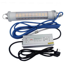 High-Power 12V Underwater LED Fishing Light - 420 LEDs, 300W Deep Drop Lure & Bait Finder for Night Fishing & Shrimp