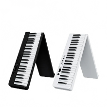 Compact 88-Key Foldable Piano Keyboard - Portable Musical Instrument for Musicians