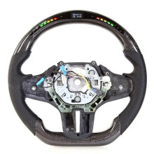 Custom LED Racing Steering Wheel with Heating for BMW G Series: Compatible with M1, M2, M3, M4, M5, M8, 1-4 Series, X1-X7, Z4